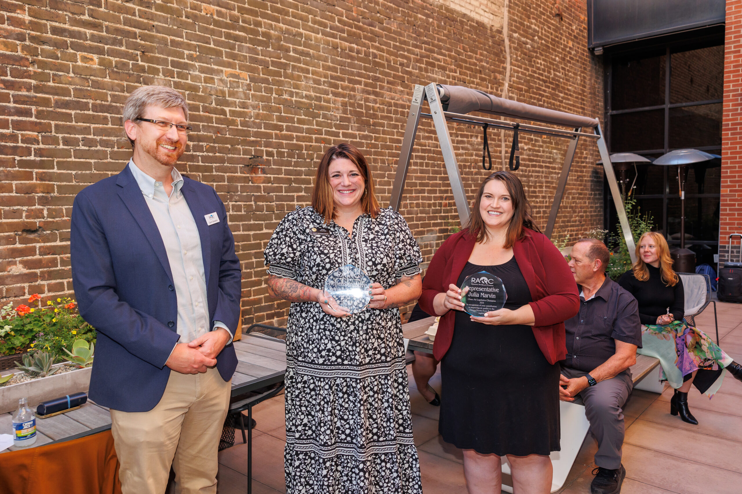 2024 Legislative Champions receiving Clean Air Champion Awards